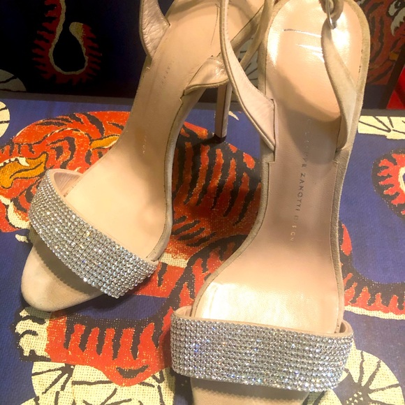 Giuseppe Zanotti Crystal Embellished Heels - Picture 7 of 8
